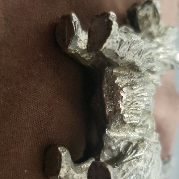 Dog figurine silver or gray ! - Picture 8 of 9